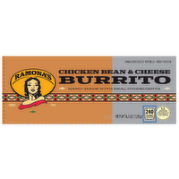 Ramonas Chicken Bean Cheese Burrito - 4.5 Ounce